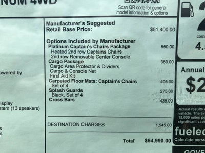 2026 Nissan Pathfinder Platinum