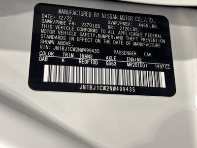 2022 Nissan Rogue Sport SL