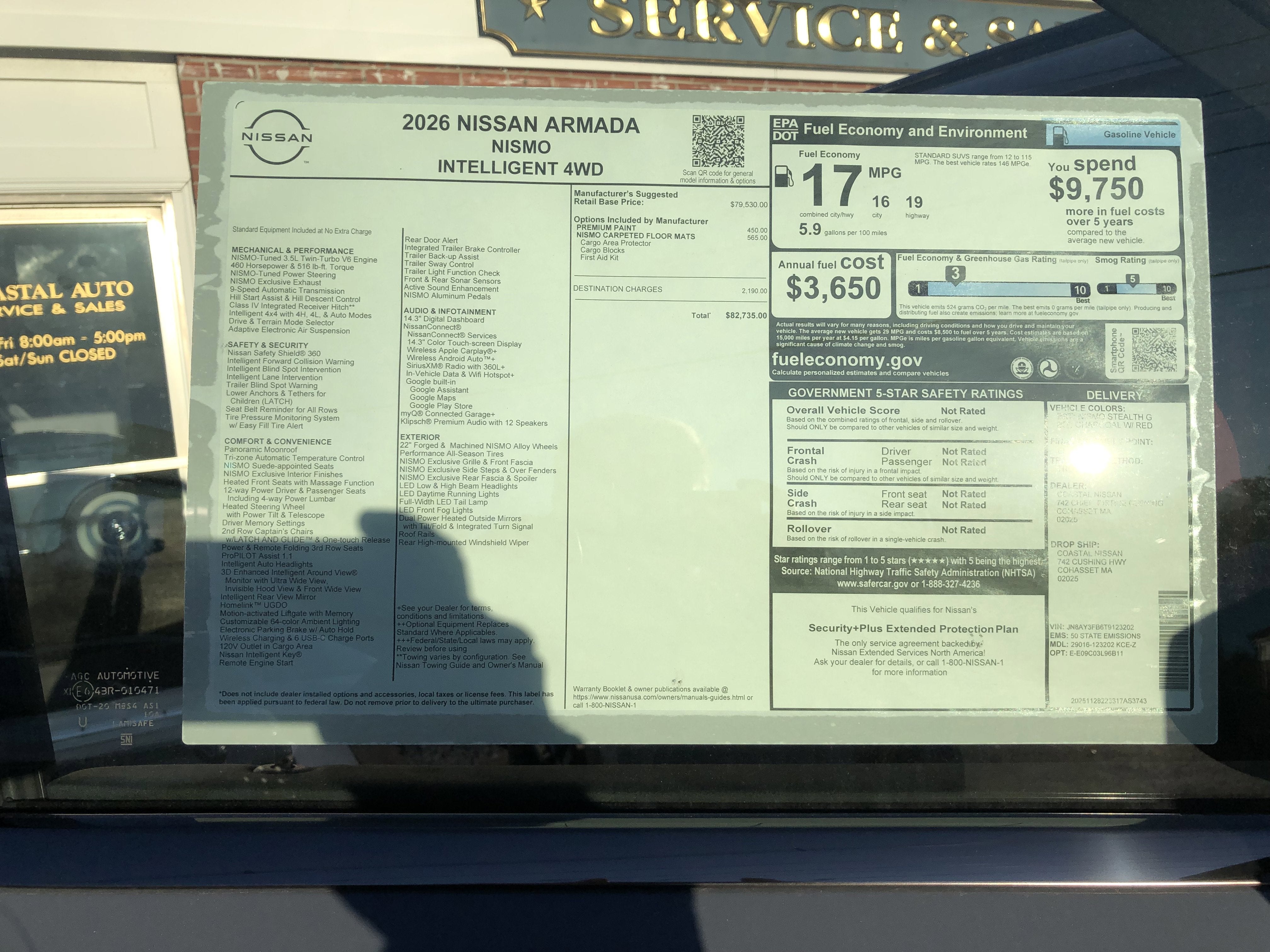 2026 Nissan Armada NISMO