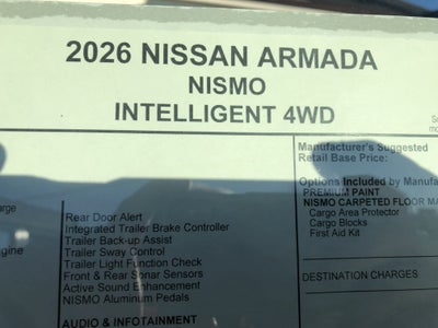 2026 Nissan Armada NISMO