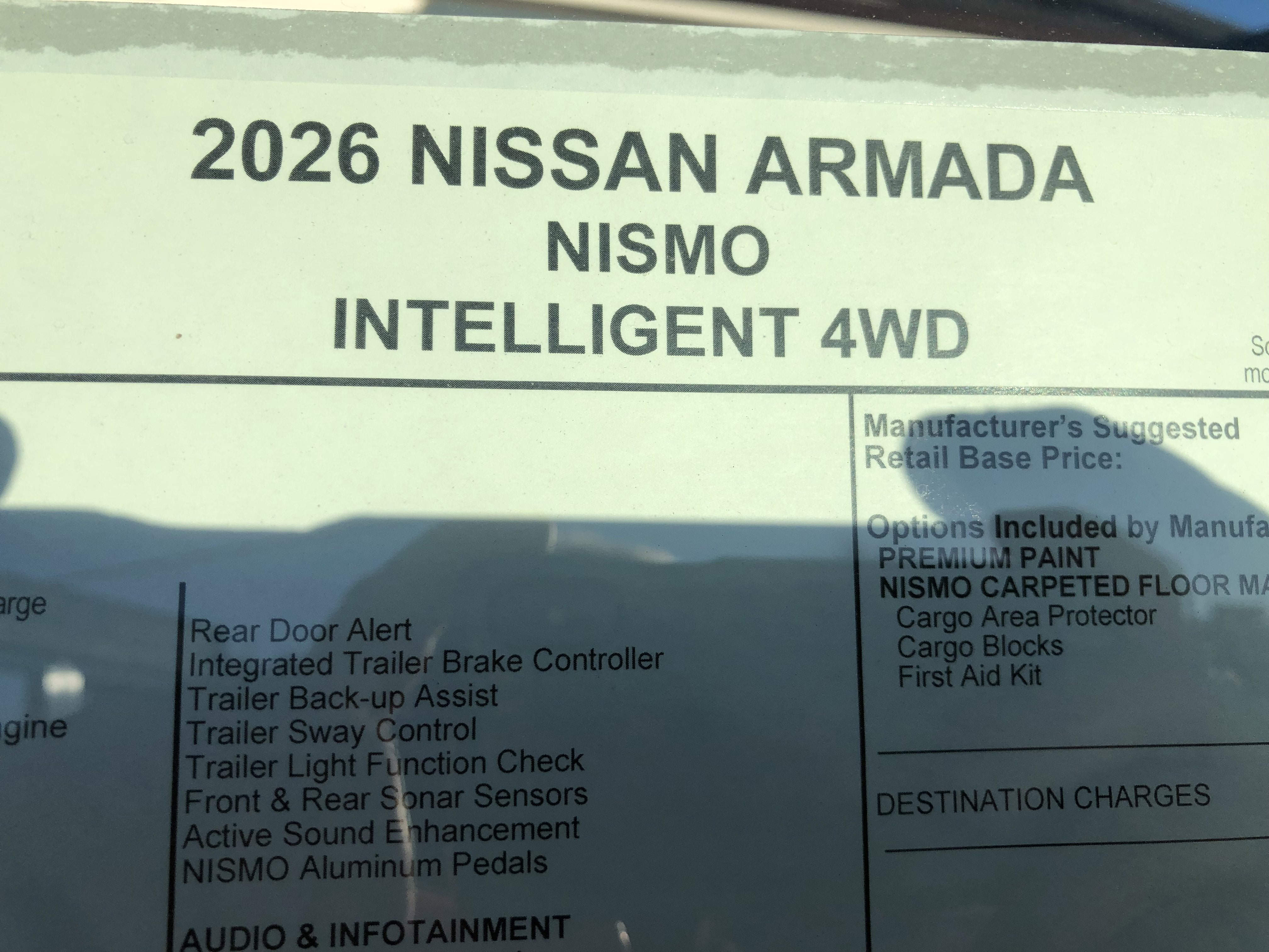 2026 Nissan Armada NISMO