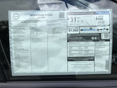 2026 Nissan Rogue SV