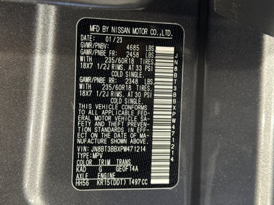 2023 Nissan Rogue SV W/Premium Package