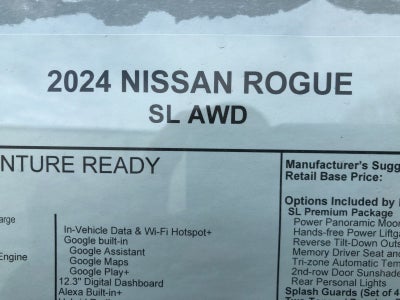 2024 Nissan Rogue SL w/ Premium Package