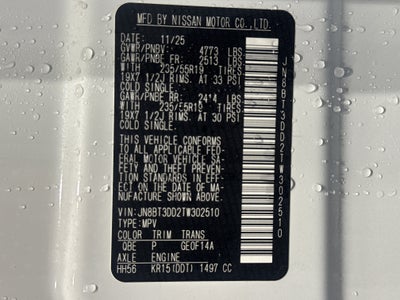 2026 Nissan Rogue Platinum