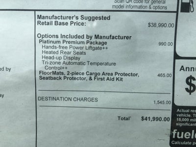 2026 Nissan Rogue Platinum