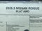 2026 Nissan Rogue Platinum