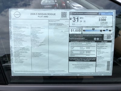 2026 Nissan Rogue Platinum