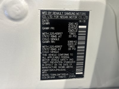 2018 Nissan Rogue SV