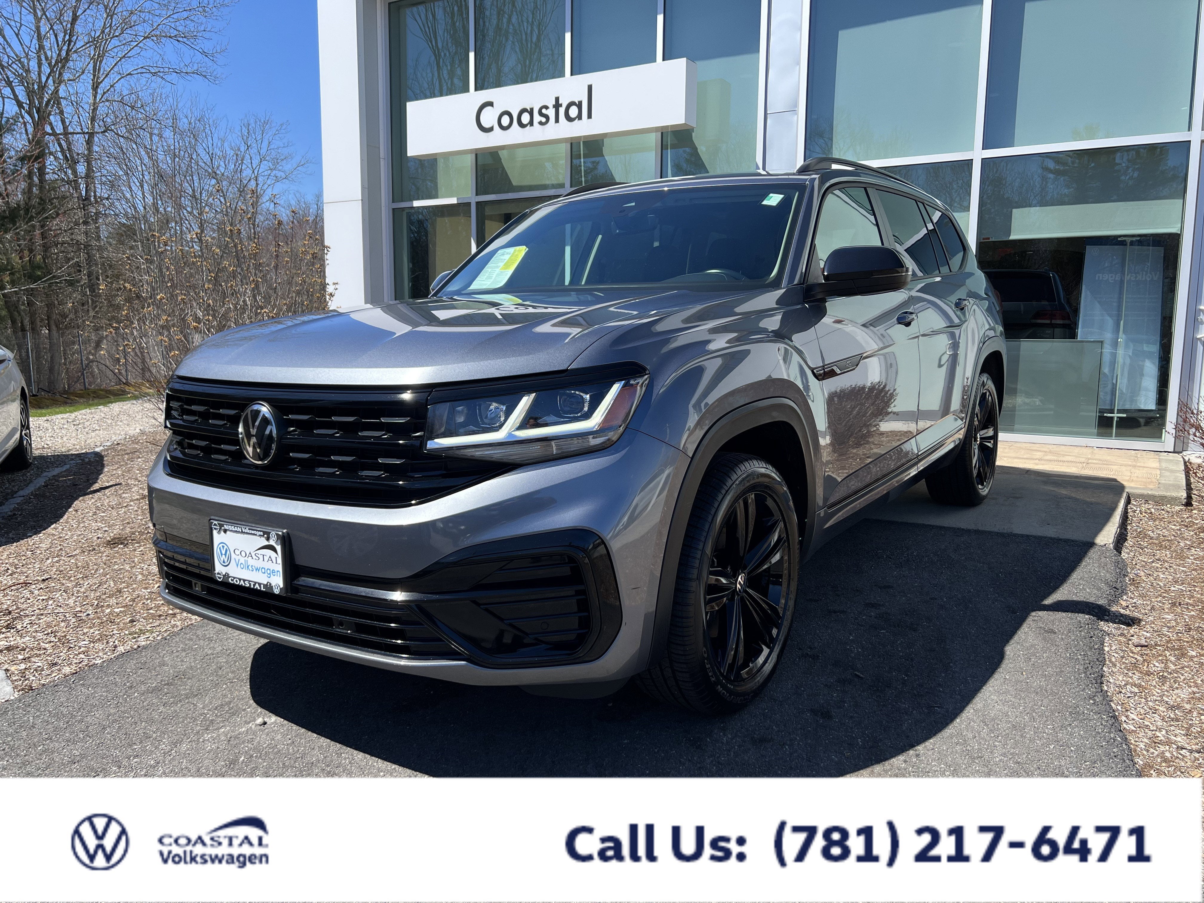 2023 Volkswagen Atlas 3.6L V6 SEL R-Line Black