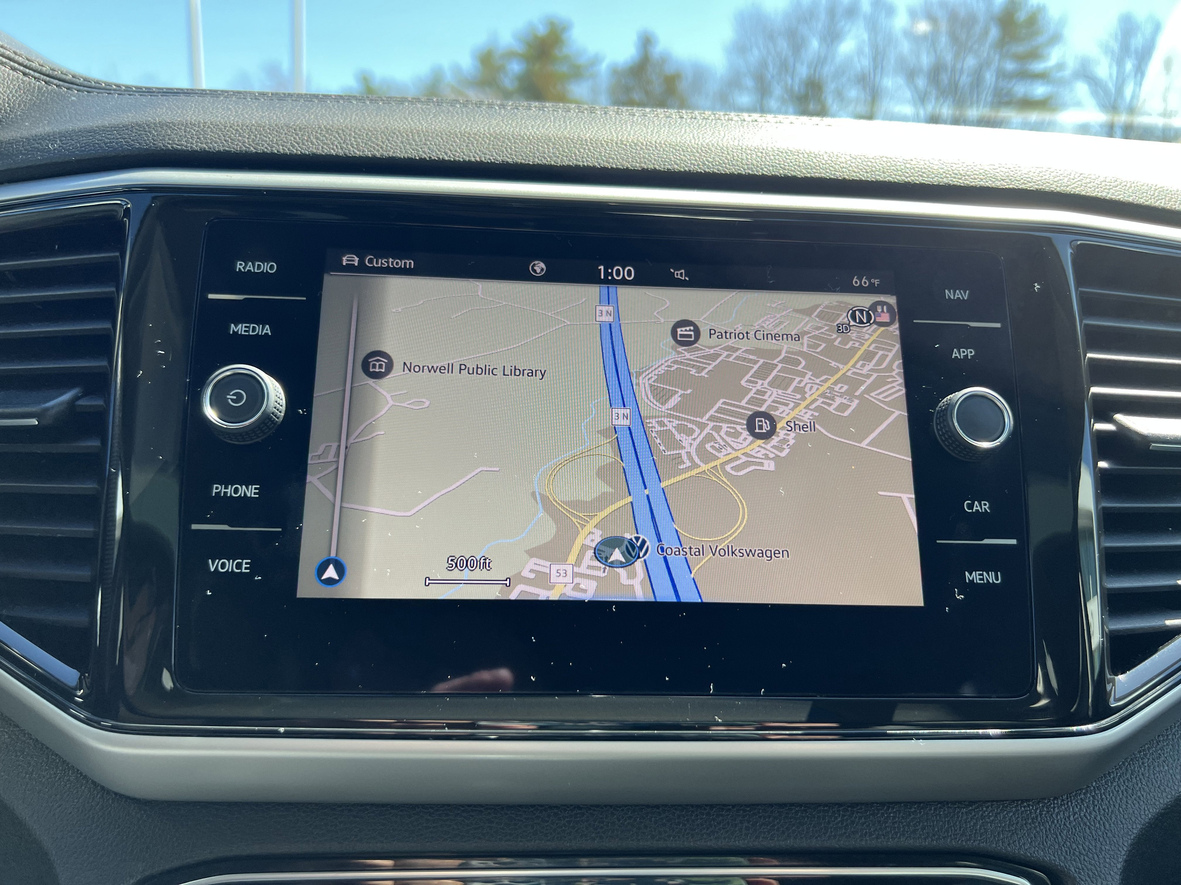 2023 Volkswagen Atlas 3.6L V6 SEL R-Line Black