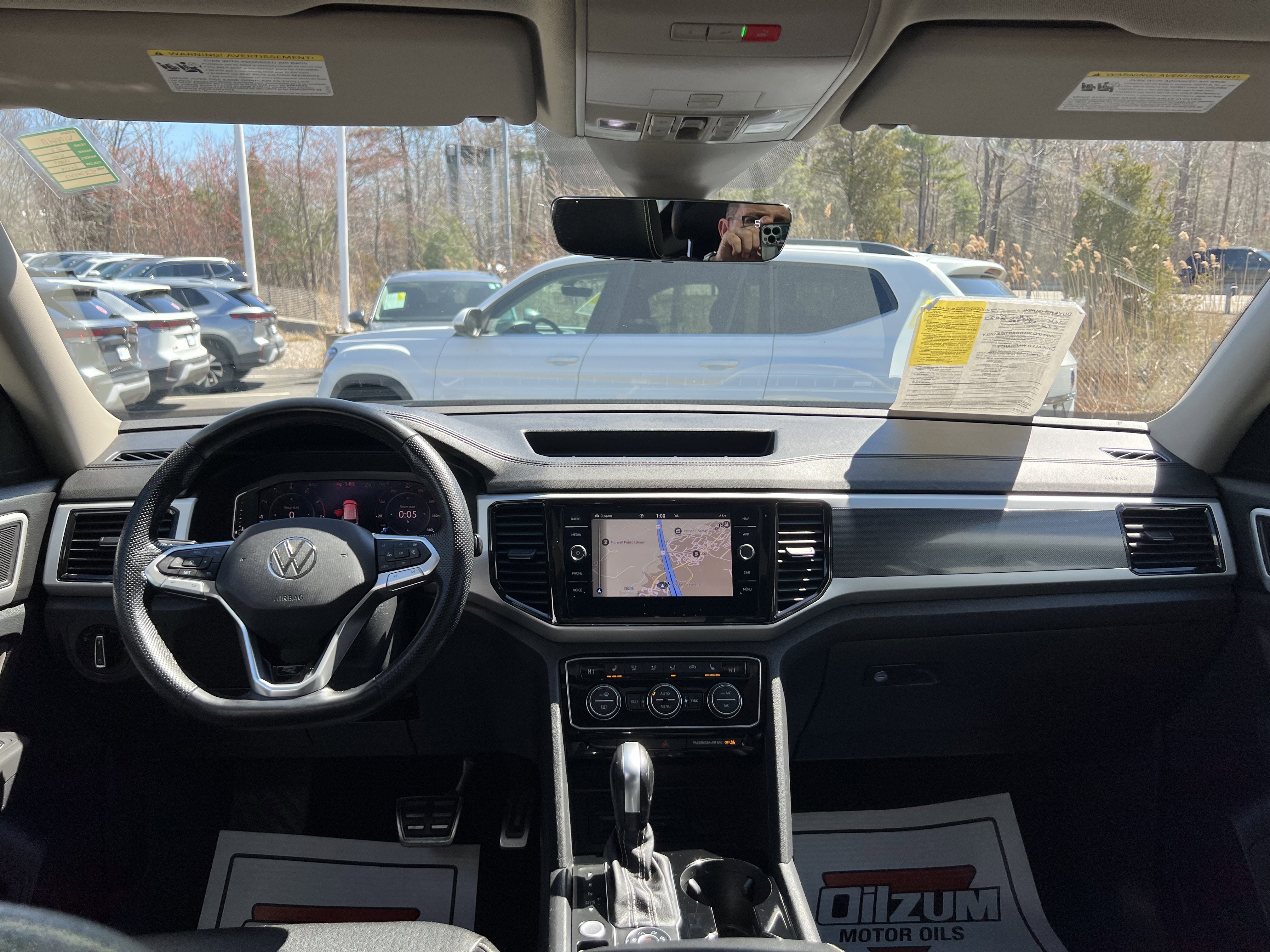 2023 Volkswagen Atlas 3.6L V6 SEL R-Line Black