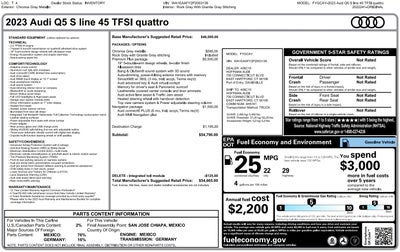 2023 Audi Q5 S line Premium Plus
