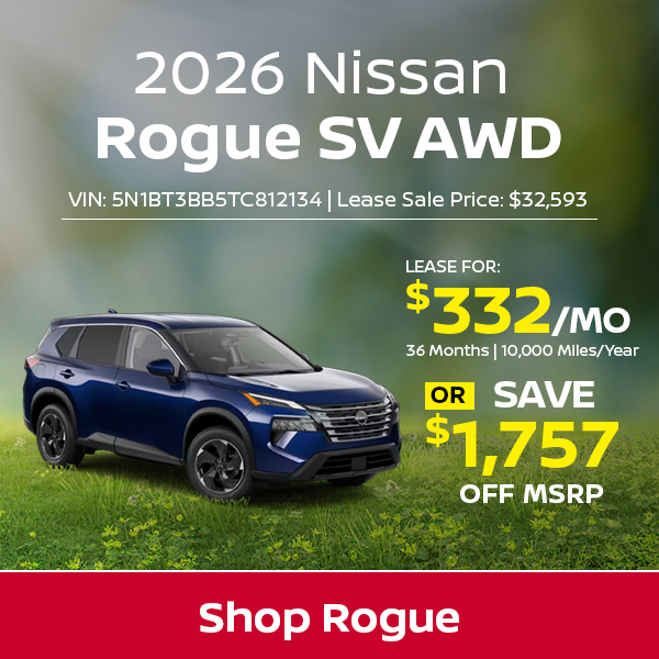 Nissan Rogue Special Offer Norwell, MA