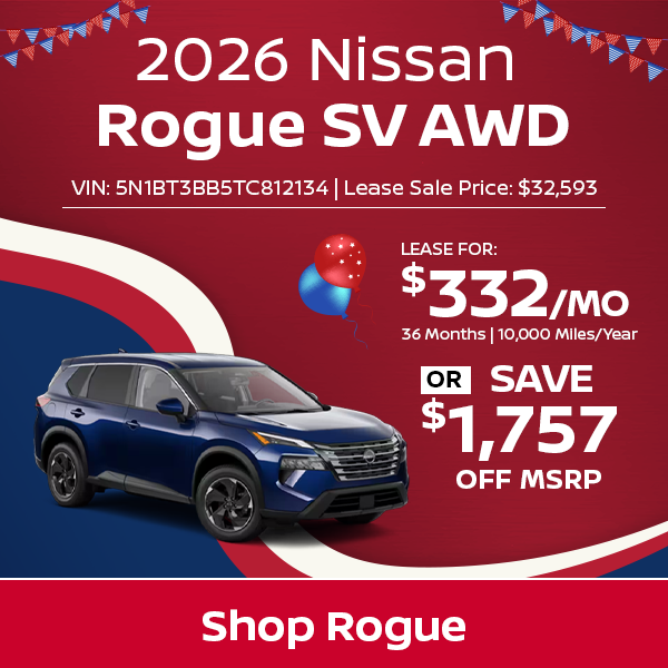 Nissan Rogue Special Offer Norwell, MA
