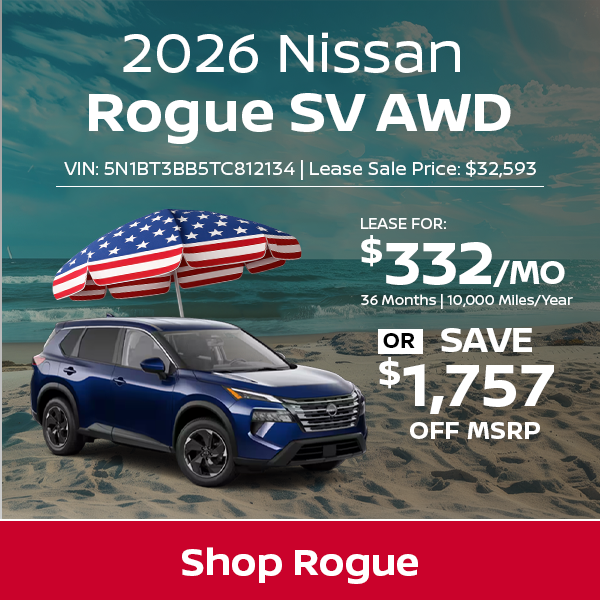 Nissan Rogue Special Offer Norwell, MA