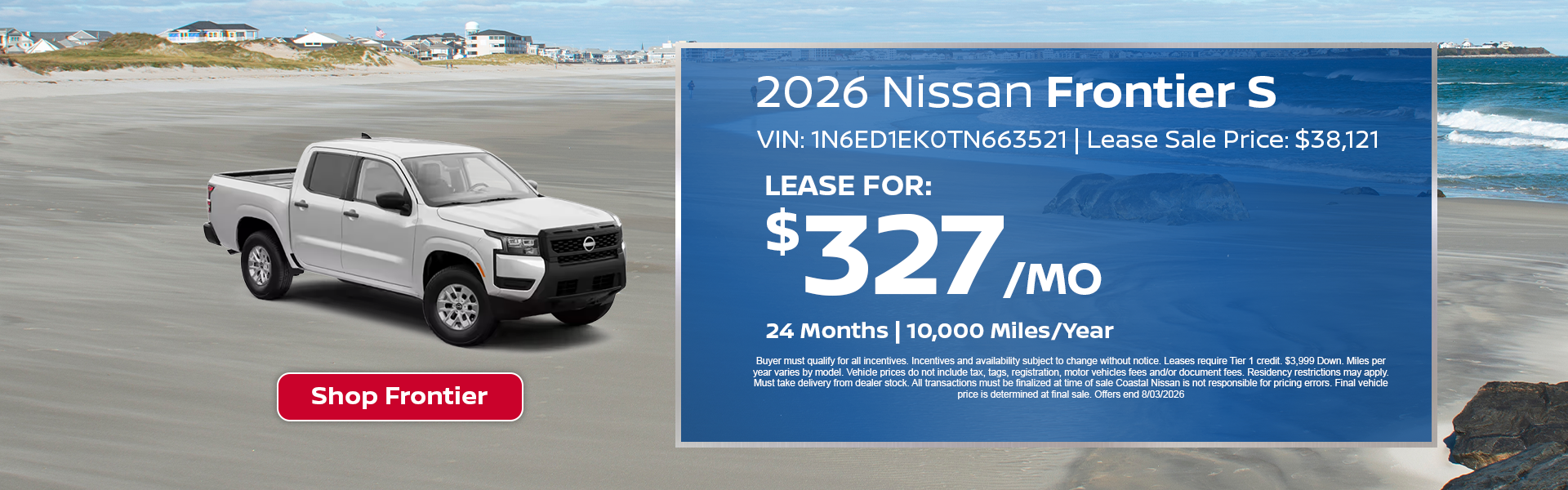 Nissan Frontier Special Offer Norwell, MA