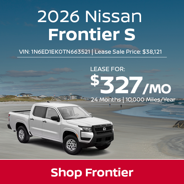 Nissan Frontier Special Offer Norwell, MA
