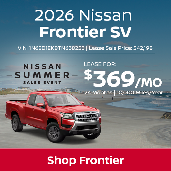 Nissan Frontier Special Offer Norwell, MA