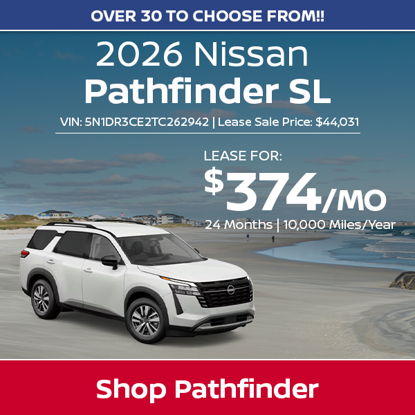 Nissan Pathfinder Special Offer in Norwell, MA