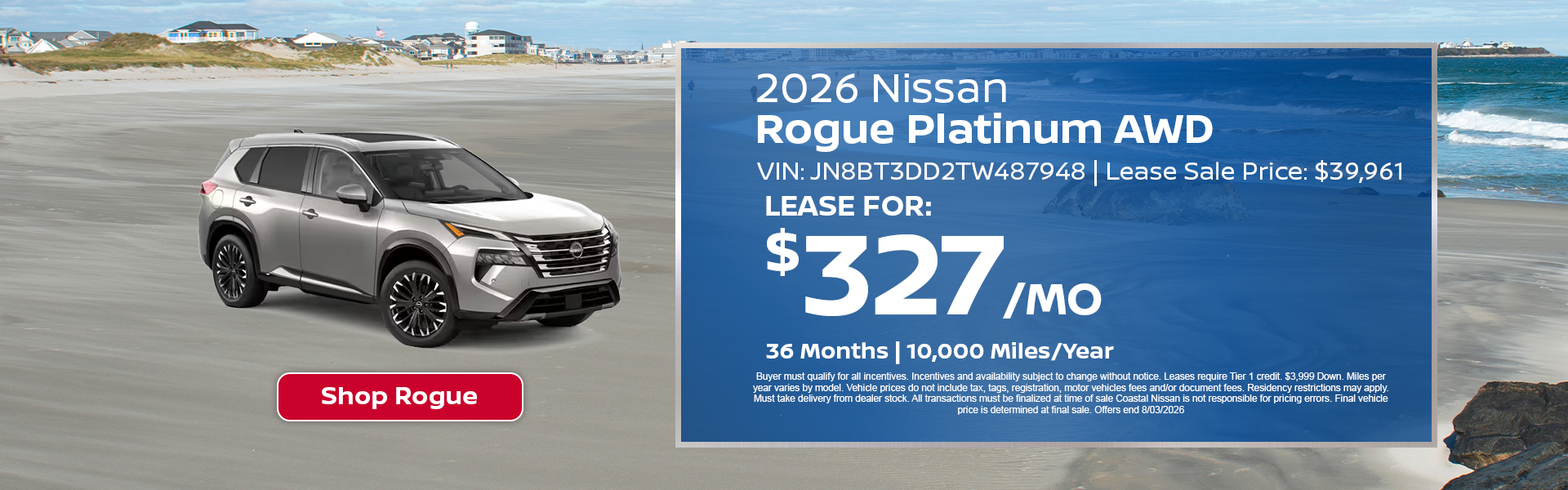 Nissan Rogue Special Offer Norwell, MA