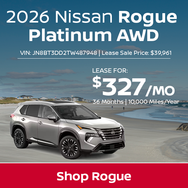 Nissan Rogue Special Offer Norwell, MA