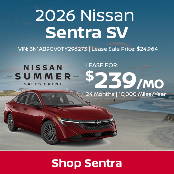 Nissan Sentra Special Offer Norwell, MA