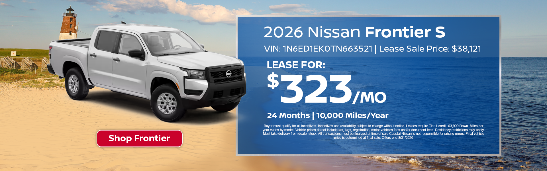 Nissan Frontier Special Offer Norwell, MA