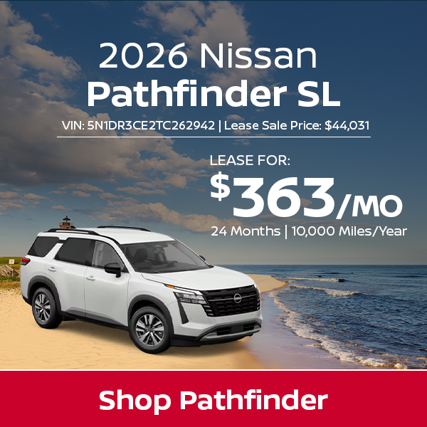 Nissan Pathfinder Special Offer in Norwell, MA