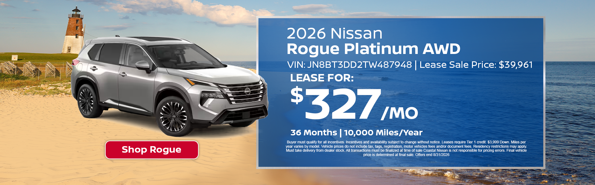 Nissan Rogue Special Offer Norwell, MA