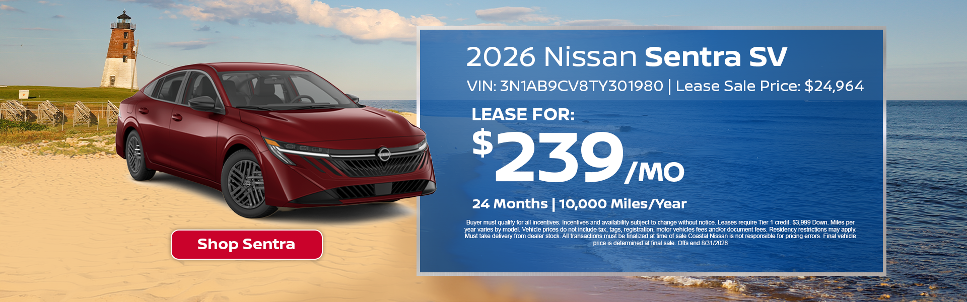 Nissan Sentra Special Offer Norwell, MA