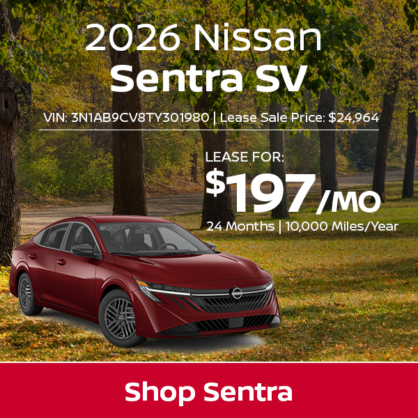 Nissan Sentra Special Offer Norwell, MA