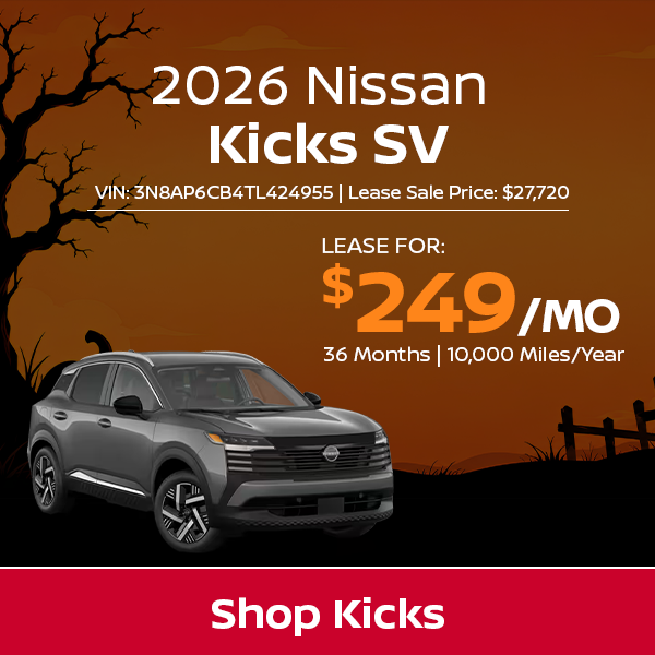 nissan kicks special offer in Norwell, MA