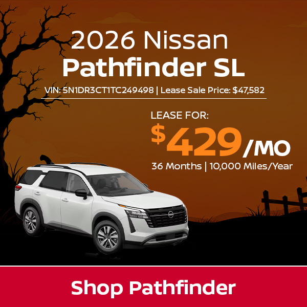 Nissan Pathfinder Special Offer in Norwell, MA