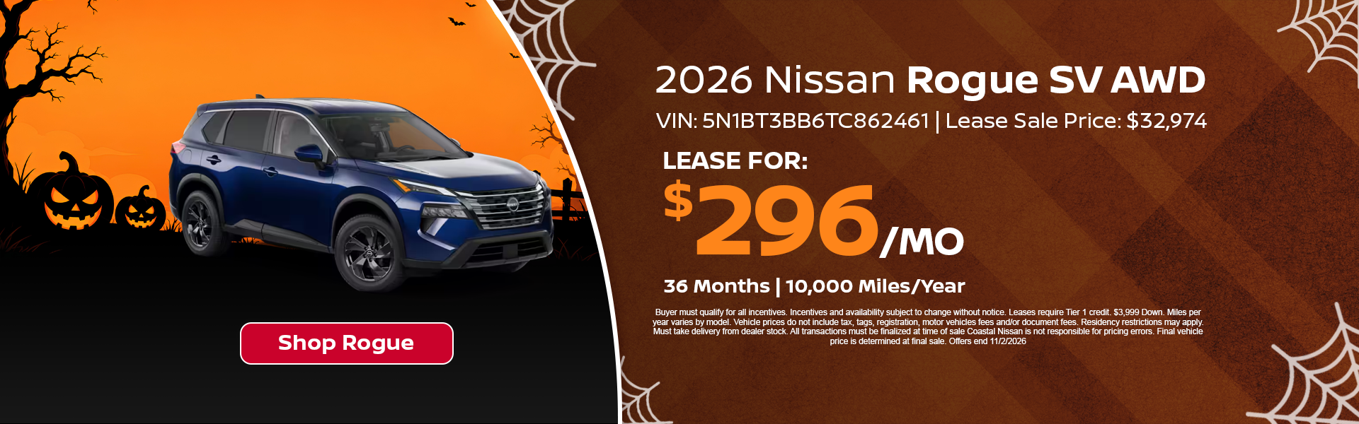 Nissan Rogue Special Offer Norwell, MA