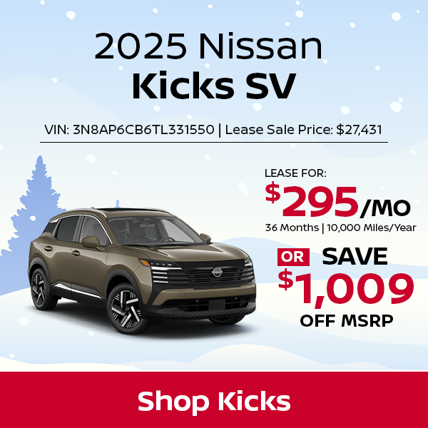 Nissan Kicks Special Offer in Norwell, MA