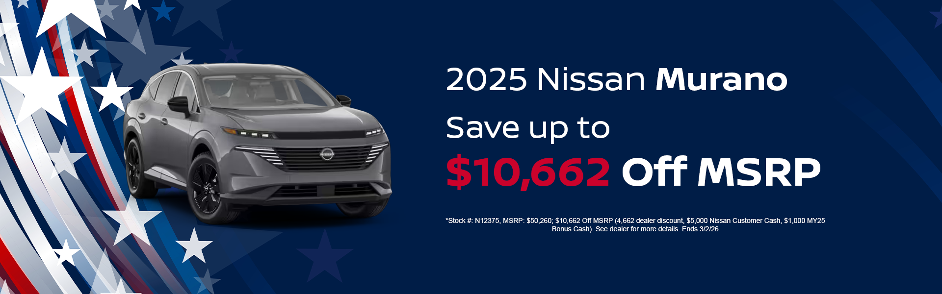 Nissan Murano Special Offer Norwell, MA