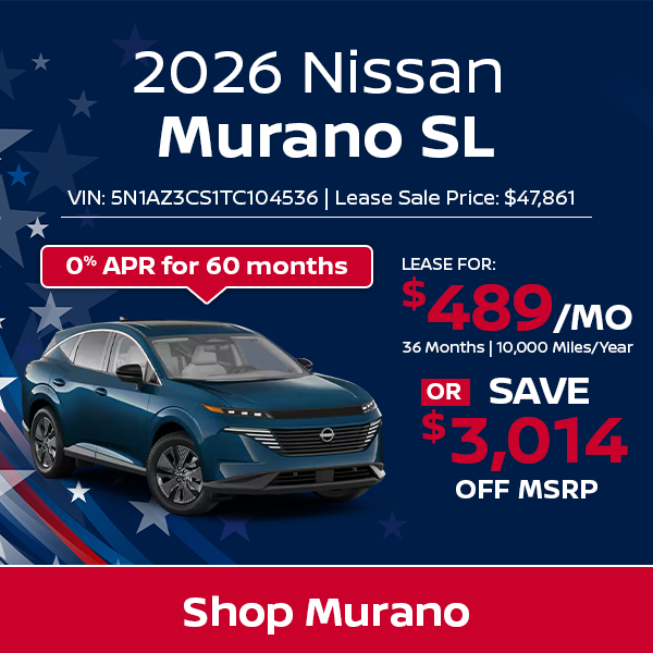 Nissan Murano Special Offer Norwell, MA