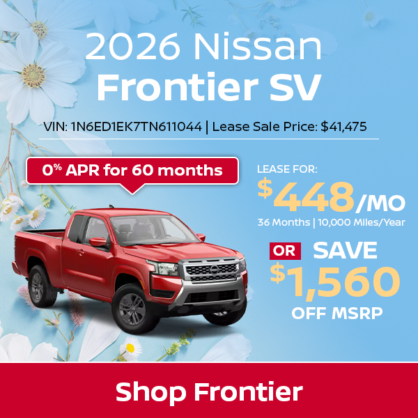 Nissan Frontier Special Offer Norwell, MA